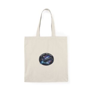 Copy of Stay Ready Space Logo Tote Bag — Cosmic Graphic Natural Cotton Tote