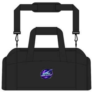 Stay Ready Galaxy Gym Bag — Space-Themed Workout Duffel