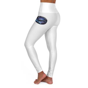 Galaxy Cat Face Leggings High Waisted Yoga Leggings
